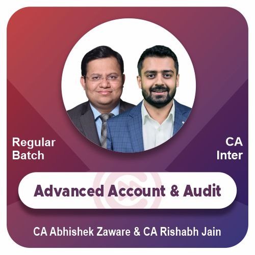 CA Intermediate Regular Batch Advanced Accounting Audit COMBO By