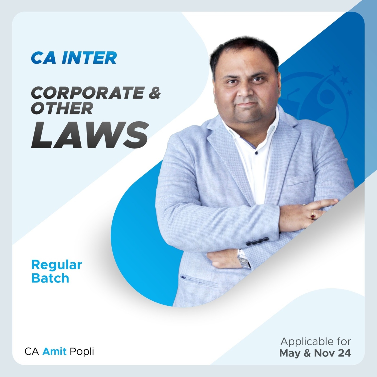 CA Inter Corporate And Other Laws Regular Batch For May Nov 2024 By