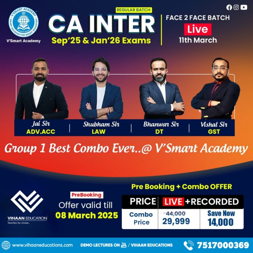 Ca Inter Combo Adv Acc Law Dt Gst Sep Jan Batch