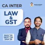 CA Inter – Corporate & Other Law+GST May’26 & Sept’26