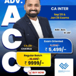 New CA Inter | Adv. Acc. | Regular Batch / Exam-Oriented CA Jai Chalwa | May 2026