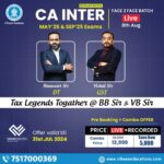 Combo CA Inter | DT, GST | Live+Recorded Batch | Live 11th Nov | Regular In-Depth | May26, Sep26 & Jan27 Exams
