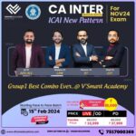 CA Inter Combo - Adv Acc, Law, GST, Audit - Regular Batch - CA Jai Chawla, CA Shubham Singhal, CA Vishal Bhattad & CA Ravi Taori - Nov 24 & May 25