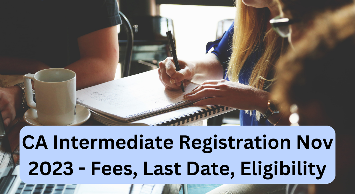 ca intermediate registration