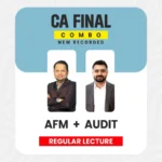 CA Final Audit And AFM Combo Regular Lectures CA Rishabh Jain & Abhishek Zaware For May26 / Sep26 & Onward
