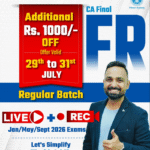CA Final | FR | Regular In-Depth | CA Jai Chawla | JAN/MAY/SEP 2026/27/28 Exams