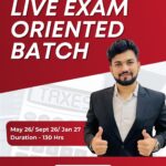 CA Final DT - Exam Oriented Batch for May26/Sept26/Jan27