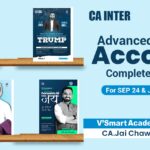 CA Inter ADV Accounts Book Set - Adv. Acc ki Jai + AS Trump + Chart Book by CA Jai Chawla - Vsmart Academy
