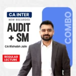 CA Inter Audit SM Regular Lectures By CA Rishabh Jain For May / Sep 26