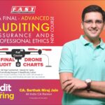 CA Final FR and Audit New Course Books CA Sarthak Jain - Fast Education