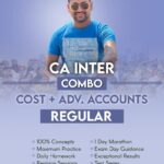 CA Inter Combo - Cost + Adv. Accounts - CA Rahul Garg For Jan & May 26
