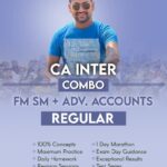 CA Inter Combo - FM SM + Adv. Accounts  (New Course) - CA Rahul Garg For Jan & May 26