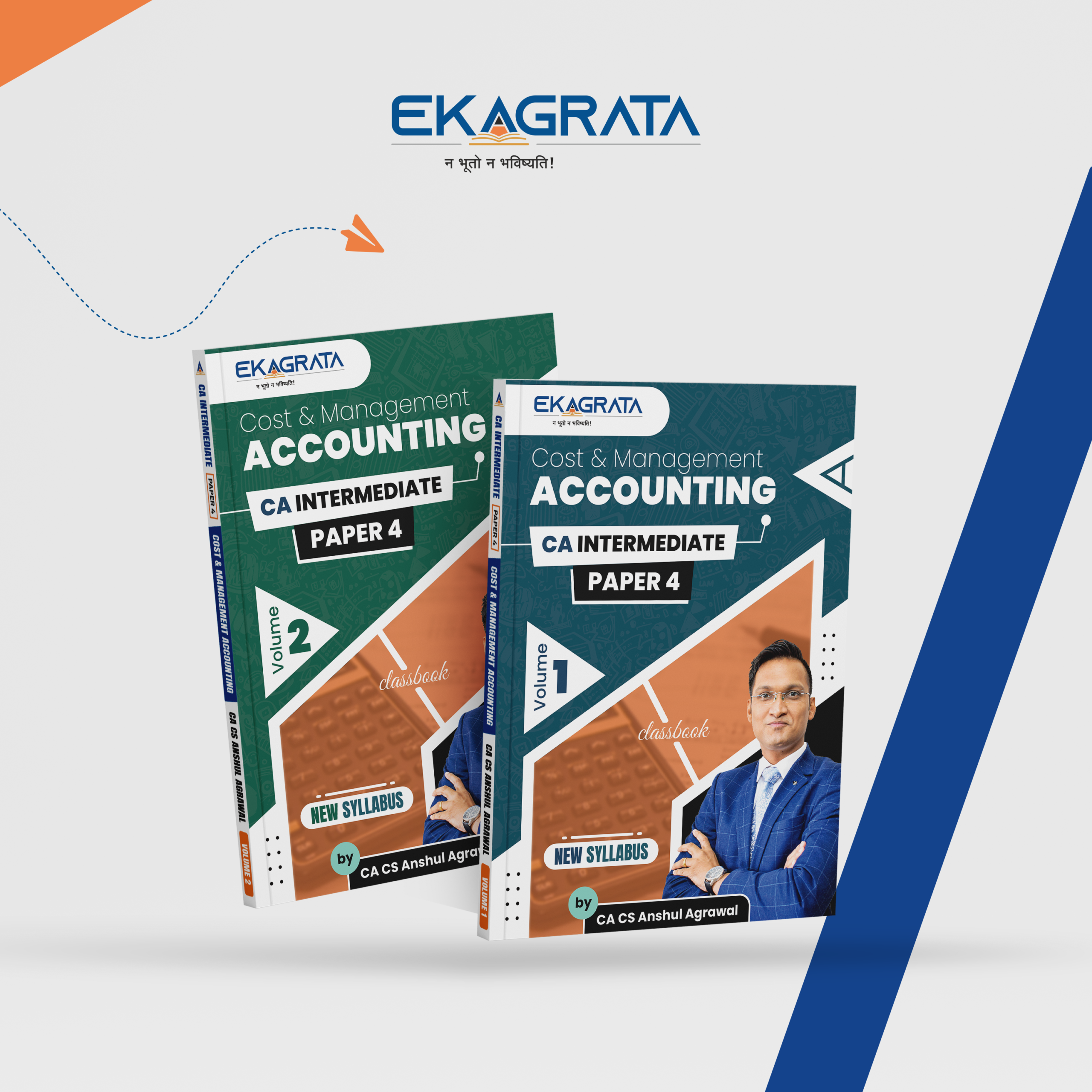 23 CA Inter Cost and Management Account Books By CA CS Anshul Agrawal - Ekagrata CA - Image 1