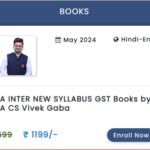 CA INTER NEW SYLLABUS GST BOOKS BY CA CS VIVEK GABA