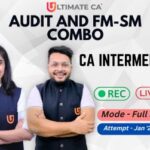 CA INTER Auditing and FMSM Combo For May 26 / Sept 26