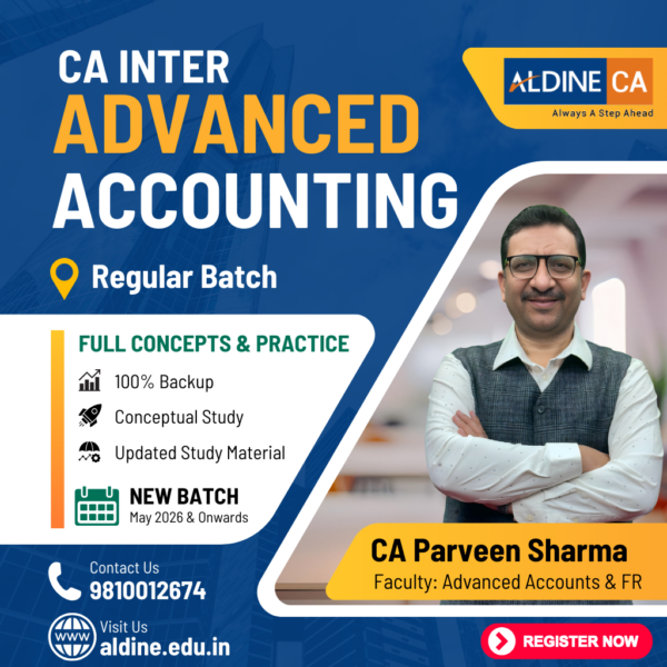 CA Inter Advanced Accounting ( Live + Recorded Batch ) For May 26 ...