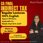PRE-ORDER: CA Final IDT Lectures – Full Course Lectures – May 2026, September 2026 & Jan 2027 Exams – English