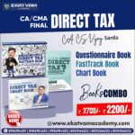 CA FINAL DT FASTRACK BOOK ONLY ( BOOKS SET ) BY CA VIJAY SARDA - Ekatvam Academy - Image 2