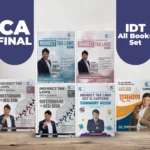 CA Final IDT All Books Set - Main Book + Questionnaire & MCQs Book + Colorful Summary + Raambaan Chart Book - For May 25 & Nov. 25
