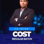 CA Inter Costing - Regular Batch (New Scheme) by CA Namit Arora for Jan / May & Sep 26
