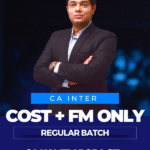 CA Inter Cost & FM Combo Regular Batch By CA Namit Arora | For  Jan / May & Sep 26