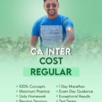 CA Inter Cost Regular (New Course) - CA Rahul Garg - May 26 & Onward