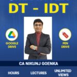CMA Inter Direct Tax & Indirect Tax (June 2026 & Dec 2026)