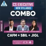 CS Executive New Syllabus Combo – (CAFM + SBIL + JIGL) - Dec 25 & Jun 26