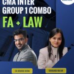 CMA Inter Group 1 Combo (Financial Accounting + Law) For Dec 25 & June 26
