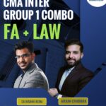 CMA Inter Group 1 Combo (Financial Accounting + Law) For Dec 25 & June 26
