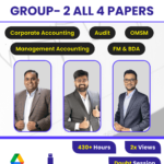 CMA Inter Group 2 All 4 Papers (A.B) For Dec 24 / June 25