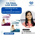 CA FINAL LAW BOOK – MAY 2024 & ONWARDS- 12th EDITION (SELF PACED ONLINE MODULE – SET A – CORPORATE & ECONOMIC LAWS & PAPER 6: INTEGRATED BUSINESS SOLUTIONS) by CA Arpita Tulsyan