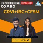 CS professional Module 2 Combo-New syllabus (CRVI+CFSM+IBC) - Dec 25 / June 26