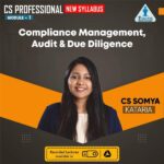 Compliance management ,audit and due dilligence (CMAD) - New syllabus For Dec 25 / June 26
