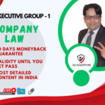CS EXECUTIVE GROUP-1 COMPANY LAW - CS Anoop Jain