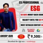 ESG - CS Anoop Jain For Dec 25 & Jun 26