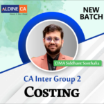 CA Inter Gr-2-Cost & Management Accounting (Aug 24 Live Batch) By CIMA Siddhant Sonthalia