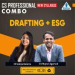 CS Professional Combo – (Drafting + ESG) – (New Syllabus) For Dec 25 / June 26