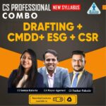 CS Professional New syllabus module 1 combo (ESG+DPA+CMAD+CSRSG)For Dec 25 / June 26