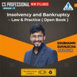 Insolvency and Bankruptcy law (IBLP)- New syllabus For Dec 25 / June 26