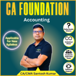 Accounting By CA/CMA Santosh Kumar - For Jan & May 2026