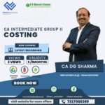 CA Inter Costing Full Course By CA D G Sharma