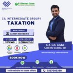CA Inter Taxation Full Course By  CA Pawan Sarda