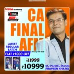 CA Final AFM [Full Regular] Latest Batch By CA, CFA(USA) CPA(USA) Praveen Khatod | May26 / Sep26 & Jan27 Onward
