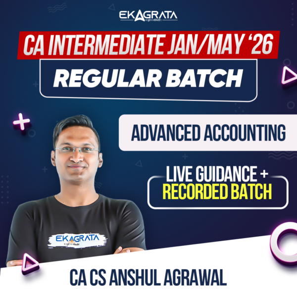 CA Inter Regular Course for Advanced Accounting May 26 | by CA CS ...