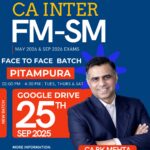 FM-SM – JAN / MAY & SEP 2026 EXAMS