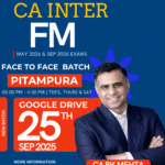 FM – JAN / MAY & SEP 2026 EXAMS