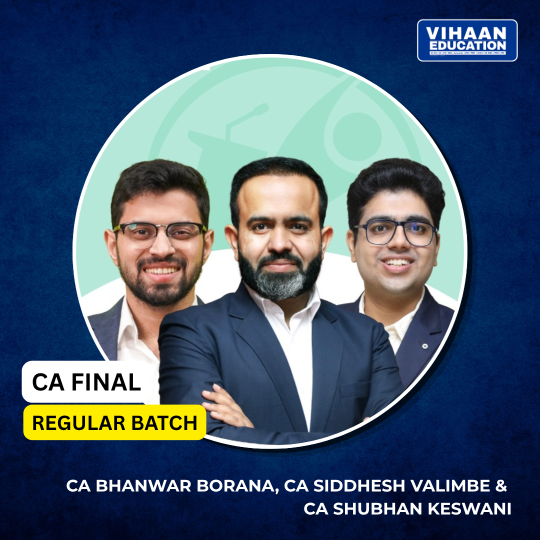 20 CA FINAL Combo - DT, IDT & Audit (Regular Batch) by CA Bhanwar Borana, CA Siddhesh Valimbe & CA Shubham Keshwani - Image 1