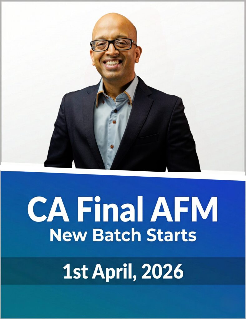CA Final AFM (New Syllabus) - Regular Live Online Batch starts 1st ...