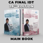 28th Edition Conceptual Learning On Indirect Tax Laws (Colorful Book) - For May 25 & Nov. 25 - (Latest Edition)